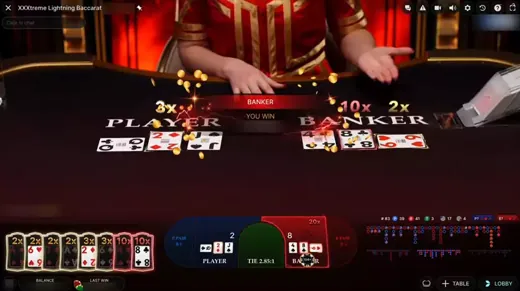 Lightning Baccarat